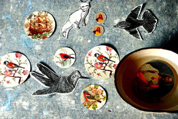 Amanda Blair Dexheimer's vintage decals