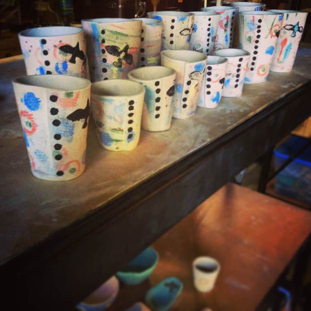 Amanda Blair Dexheimer's Handmade Printed Tumblers
