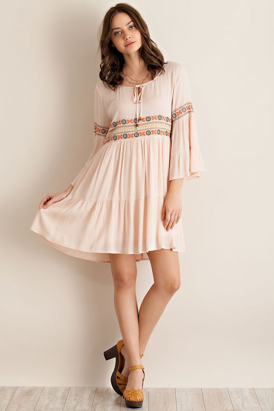 Blush Darling Slouch Dress 