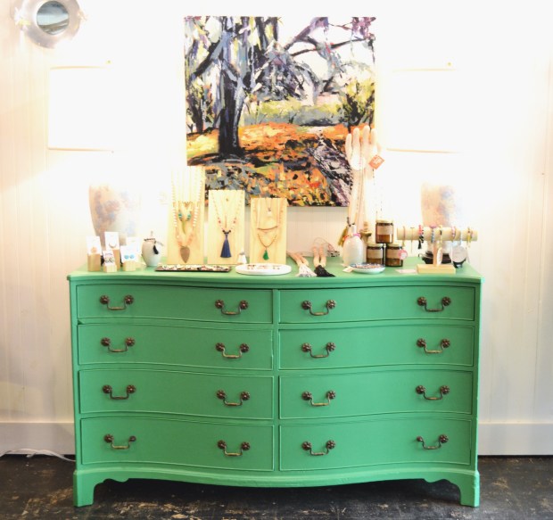 personify shop green dresser